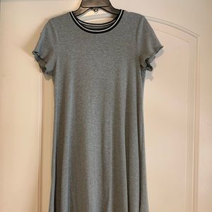 Grey T-Shirt Dress